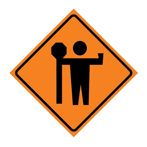 SIGN TCP 90X90 HI REFLECTIVE
