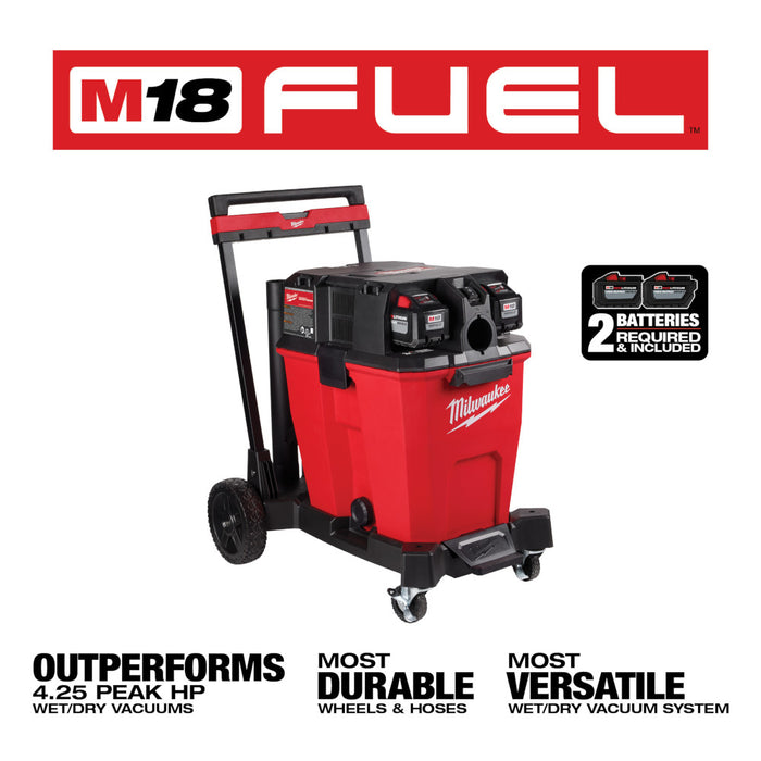 M18 FUEL 12GAL WET/DRY VACUM KIT
