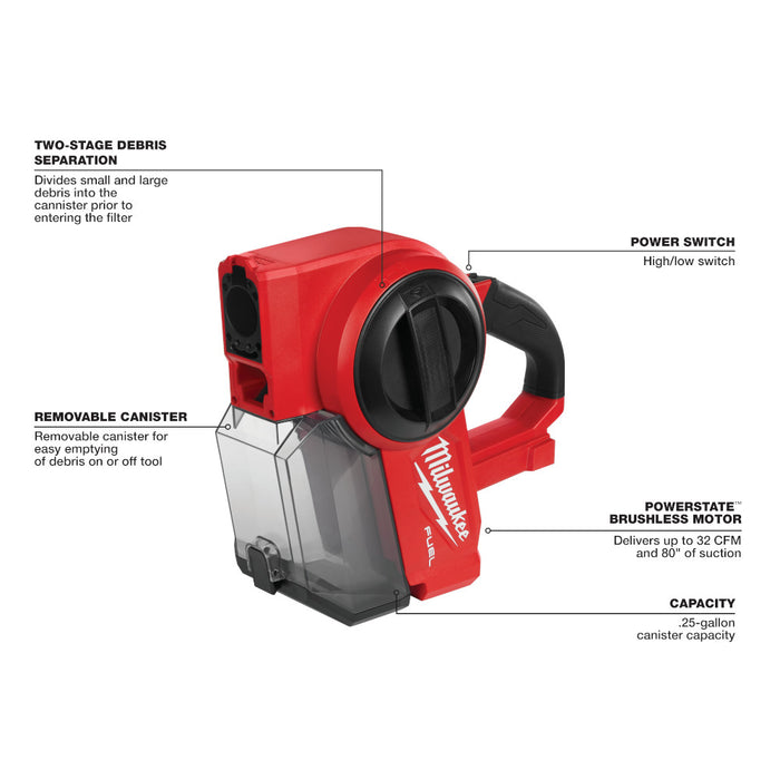 M18 FUEL COMPACT VACUUM