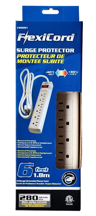 POWER BAR W/SURGE PROTECTOR