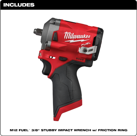 M12 FUEL 3/8 IMPACT WRENCH BARE TOOL
