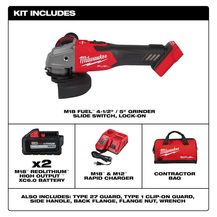 M18 FUEL 4.5/5" GRINDER KIT