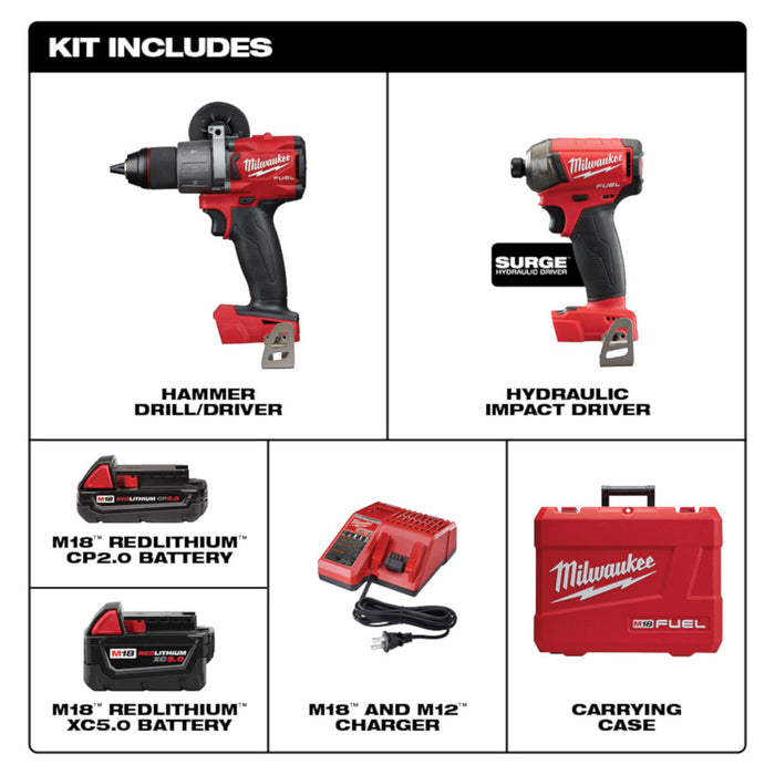 M18 FUEL HAMMERDRILL/SURGE KIT