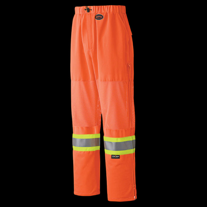 PIONEER POLY KNIT MESH TRAFFIC SAFETY PANT - ORANGE