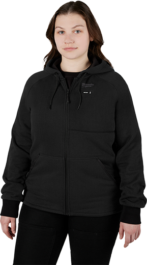 M12 WOMENS HEATED HOODIE KIT - BLACK