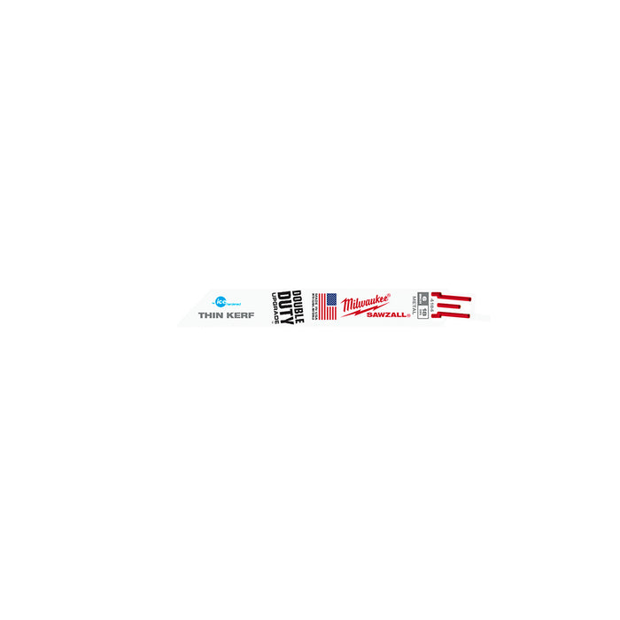 SAWZALL BLADE 6IN X 18TPI 5/PKG