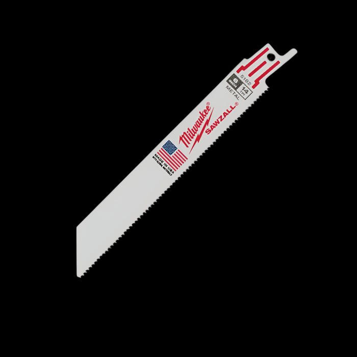 Sawzall Blades 6" 14 TPI 5 pack