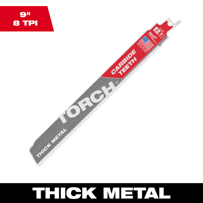 SAWZALL CT TORCH 9IN 7TPI 1/PK