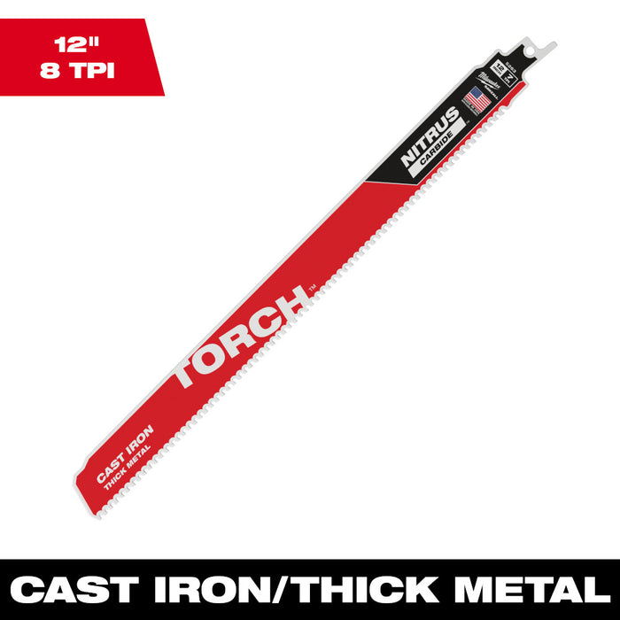 TORCH NITRUS CARB 12" 7TPI 1/PK