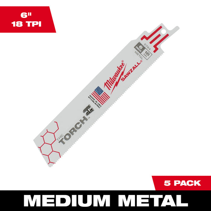 BLADE RECIP TORCH ICE HARD 6X18TPI