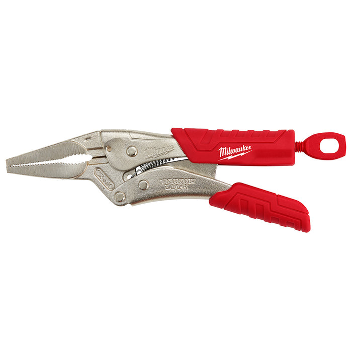 6" TORQU LOCK LONG NOSE PLIERES