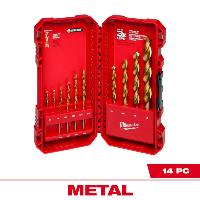 14PC TIN BIT KIT