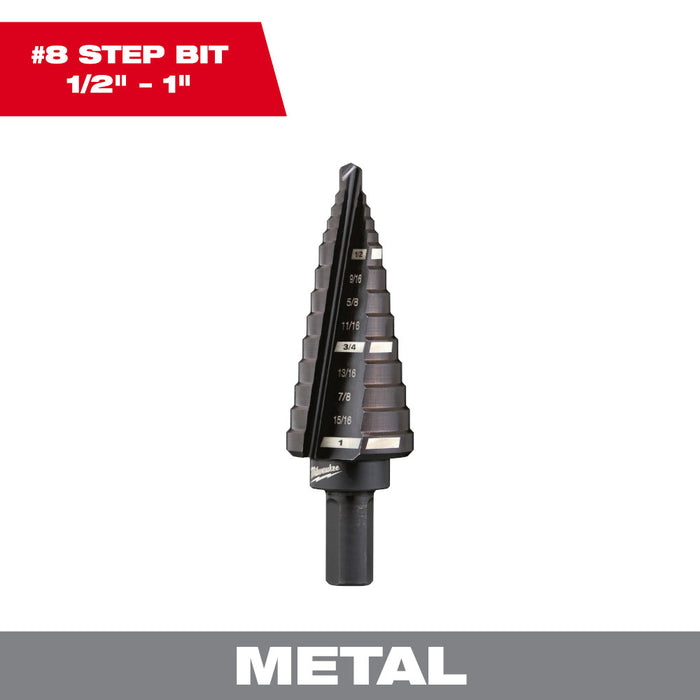 STEP BIT 1/2"-1"