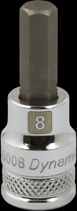 DYNAMIC 1/2" DRIVE HEX BIT SOCKET - METRIC