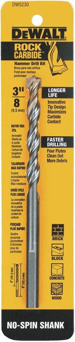 3/8" x 6" DRILL BIT HAMMER