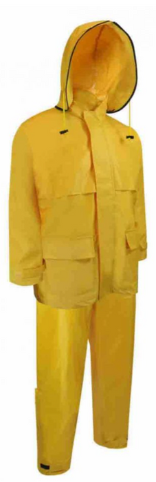 RAIN SUIT W/ BIB PANTS - YELLOW