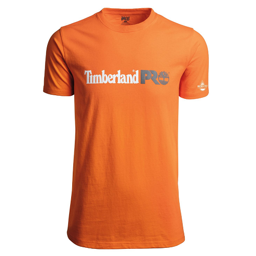 TIMBERLAND T-SHIRT - ORANGE