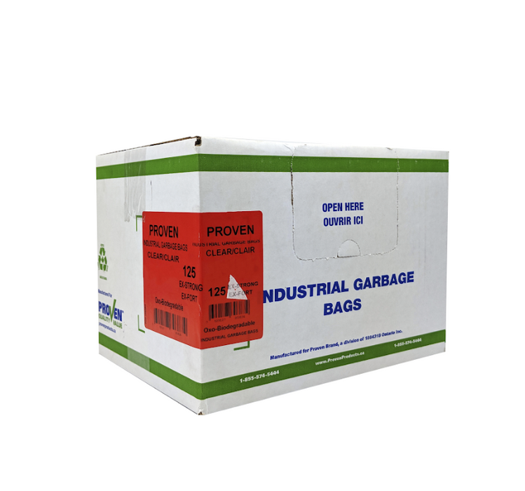 GARBAGE BAG 42X48 CLR X-STRNG 100/CS