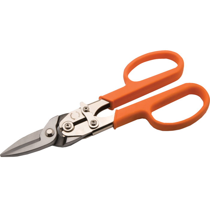 8" COMPOUND TIN SNIPS-STRAIGHT