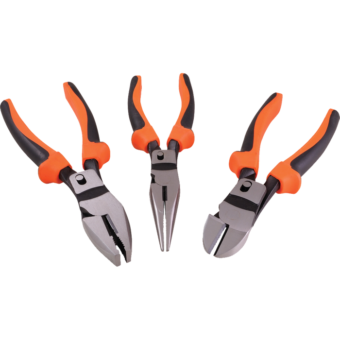 DYNAMIC 3 PIECE HIGH LEVERAGE PLIERS SET