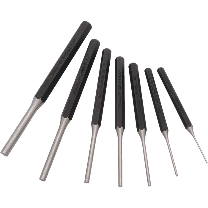 PUNCH SET PIN 7PC 1/16 - 5/16