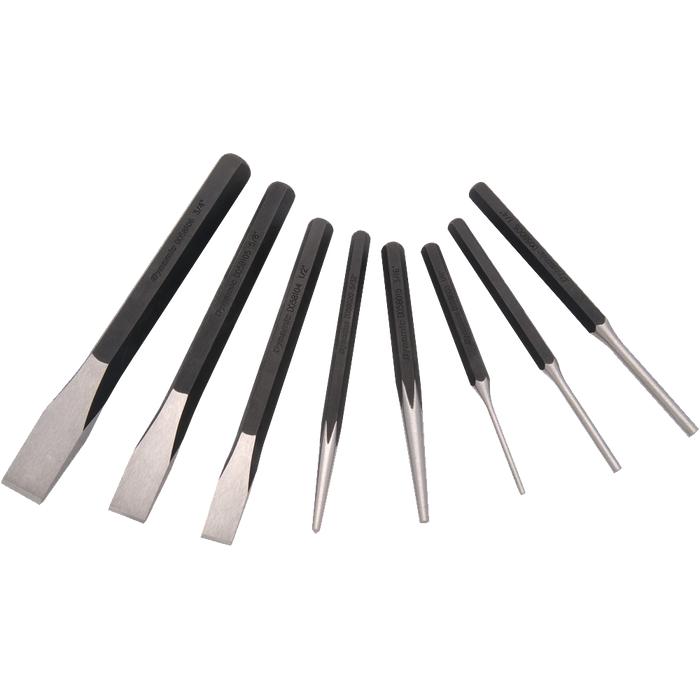 PUNCH AND CHISEL SET 8PC