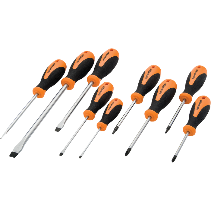 DYNAMIC 9 PIECE COMFORT GRIP SCREWDRIVER SET