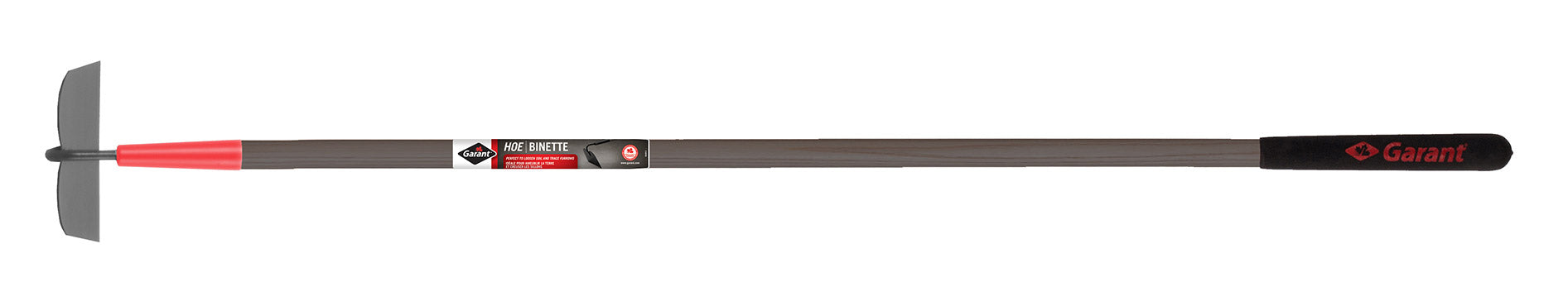 GARDEN HOE SHANK TYPE STEEL HEAD 6/PACK