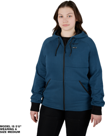 M12 WOMENS HEATED HOODIE KIT - BLUE