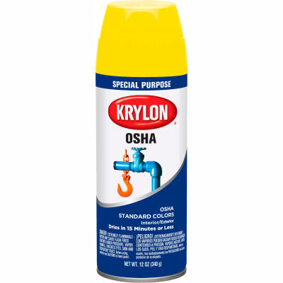 SAFETY YELLOW OSHA SPRAY PAINT 16Z 6/CASE