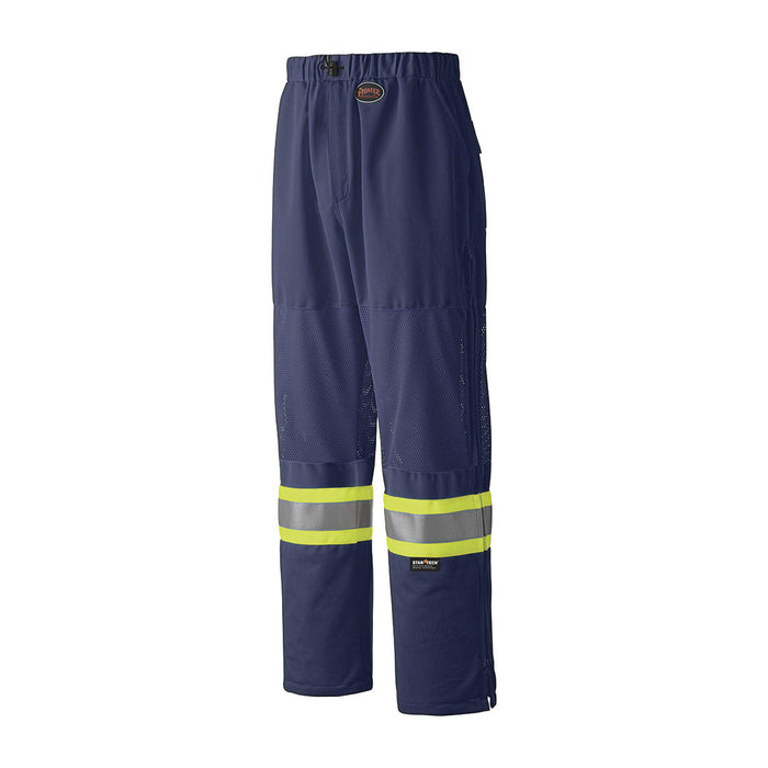 PIONEER POLY KNIT MESH TRAFFIC SAFETY PANT - NAVY