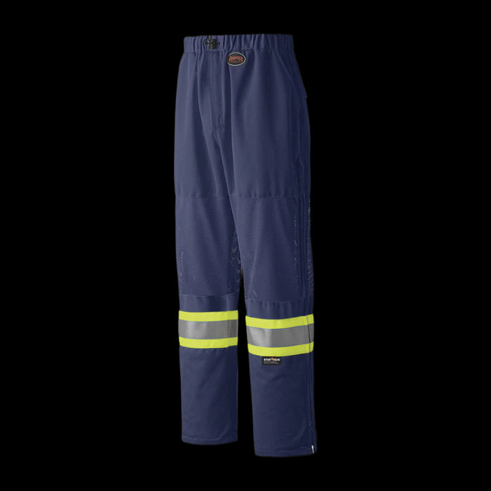 PIONEER POLY KNIT MESH TRAFFIC SAFETY PANT - NAVY