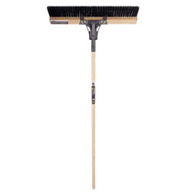 PUSH BROOM 24" ROUGH 4/PK