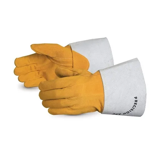 TIG WELDER,LRG,THMB STRAP,4IN CUFF
