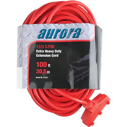 EXTENSION CORD 100' TRIPLE END