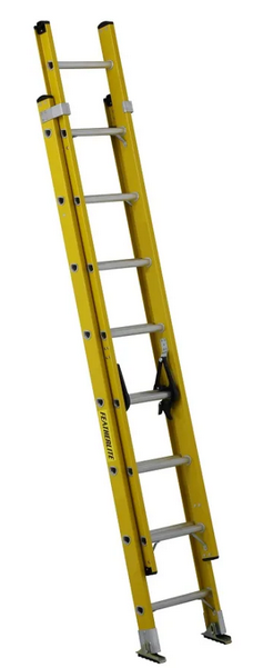 LADDER FIBERGLASS EXT 16' HD