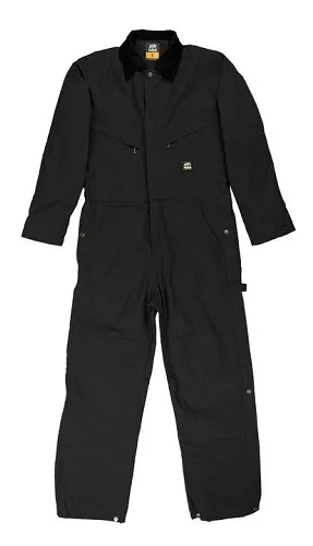 BERNE HERITAGE INSULATED COVERALL - BLACK