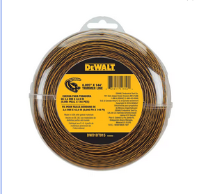 DEWALT 144' SPOOL TRIMMER LINE .095