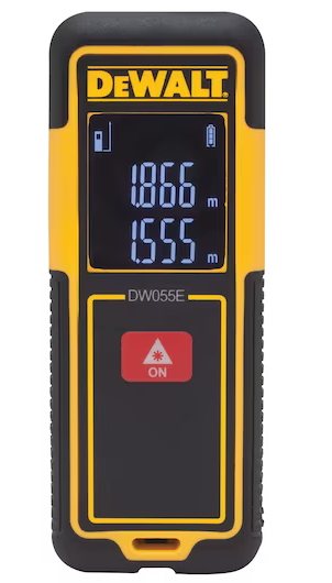 DW055 DEWALT LASER DISTANCE MEASURER