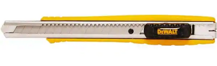 SNAP OFF BLADE KNIFE DEWALT