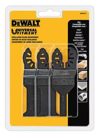 OSCILLATING BLADES 3 PACK WOOD DEWALT