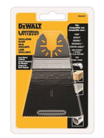 OSCILLATING WIDE FASTCUT WOOD BLADE DEWALT