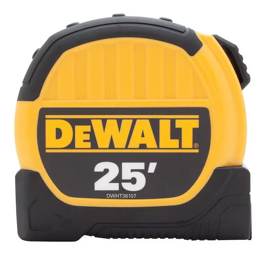TAPE 25' X1-1/8 DEWALT