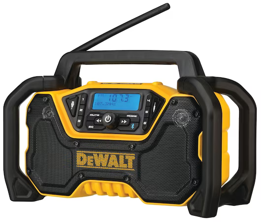 DEWALT 12V/20V MAX BLUETOOTH CORDLESS JOBSITE RADIO