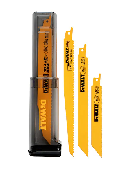 16PC RECIP BLADE KIT ,WD,MTL,DEMO
