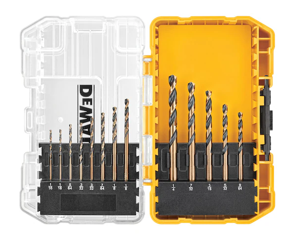 DRILL BIT SET 13PC BLACK OXIDE