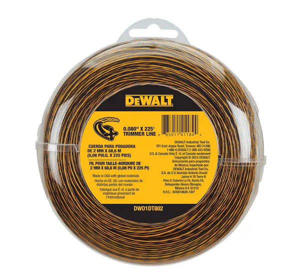 0.080 IN X 225 FT TRIMMER LINE
