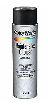 SPRAY PAINT DK MACH GRAY 6/CS