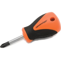 DYNAMIC COMFORT GRIP STUBBY SCREW DRIVER - PHILLIPS#2 X 1.5"