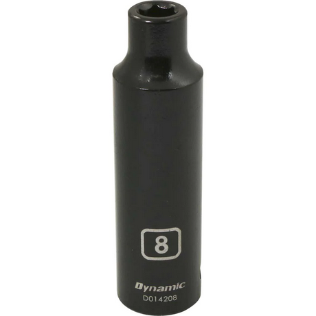 DYNAMIC 1/2" DRIVE 6 POINT DEEP IMPACT SOCKET - METRIC SINGLE SOCKET